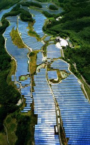 Solar panels Japan gold course